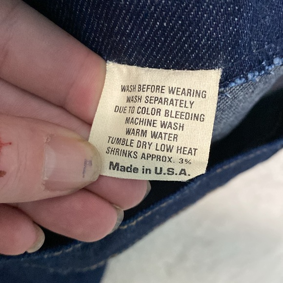 Cactus Flower blue jeans - Picture 9 of 12